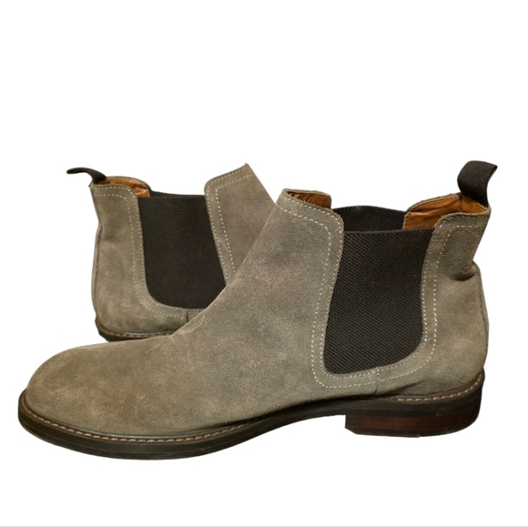 NORDSTROM Men’s Shop Suede Chelsea Boots‎ - Size 12M main image 8